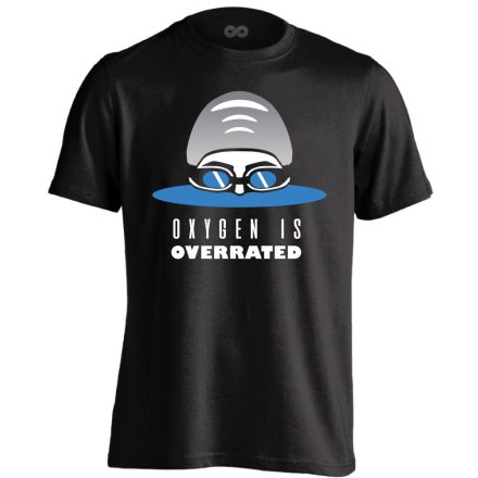 Oxygen Is Overrated úszó férfi póló (fekete)