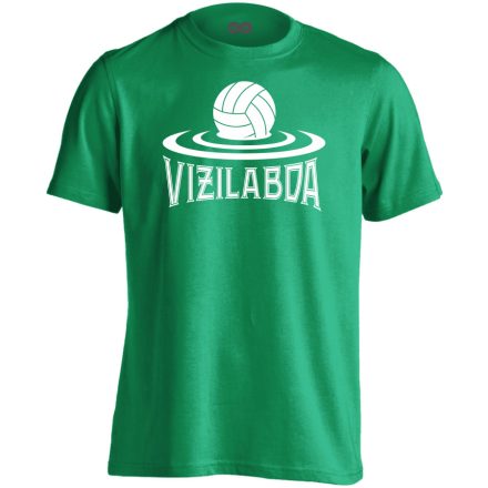 Vizilabda fodrozódás vizilabdás férfi póló (zöld)