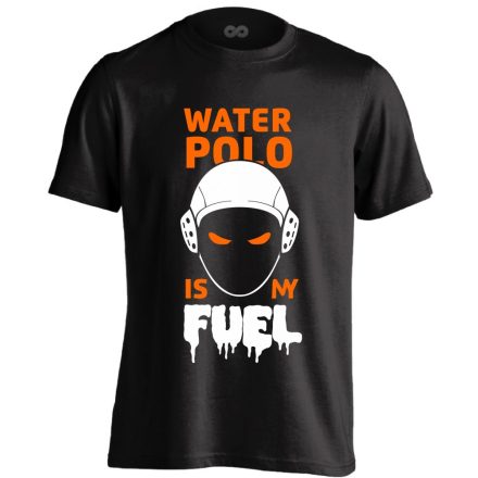 Water Polo Is My Fuel vízilabdás férfi póló (fekete)