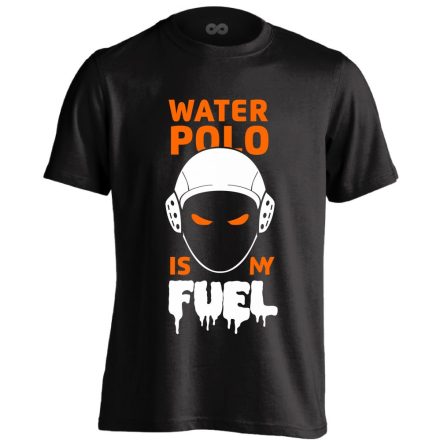 Water Polo Is My Fuel vízilabdás férfi póló (fekete)