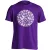 GömbSzirom folklóros férfi póló (lila)