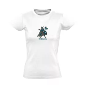 Warrior Macska női póló (fehér)