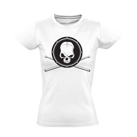 Haláli Pergő dobos női póló (fehér)