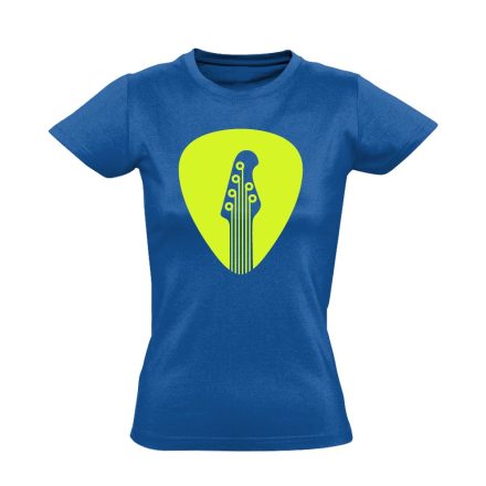 PengPöng gitáros női póló (kék)