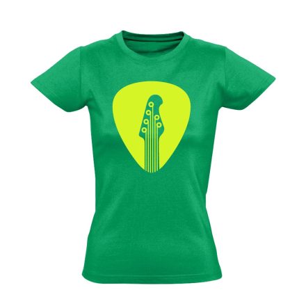 PengPöng gitáros női póló (zöld)