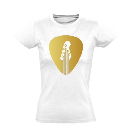 PengPöng gitáros női póló (fehér)