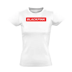 Blackpink, but red k-pop női póló (fehér)