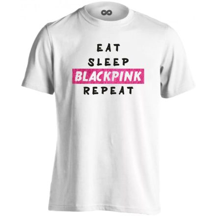 Csak a Blackpink k-pop férfi póló (fehér)