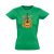 La guitarra latin női póló (zöld)