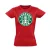 Rockbucks rock 'n metál női póló (piros)