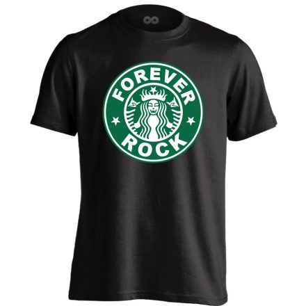 Rockbucks rock 'n metál férfi póló (fekete)
