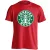 Rockbucks rock 'n metál férfi póló (piros)