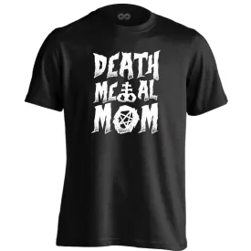 Death metal mom rock 'n metál férfi póló (fekete)
