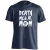 Death metal mom rock 'n metál férfi póló (tengerészkék)