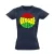Édes muzsika reggae női póló (tengerészkék)