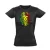 The lion reggae női póló (fekete)