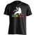 Lion of Judah reggae férfi póló (fekete)
